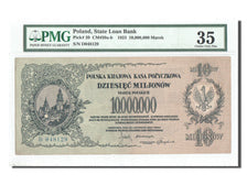 Geldschein, Polen, 10,000,000 Marek, 1923, 1923-11-20, KM:39, graded, PMG