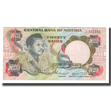 Banknote, Nigeria, 20 Naira, Undated (1984- ), KM:26a, EF(40-45)