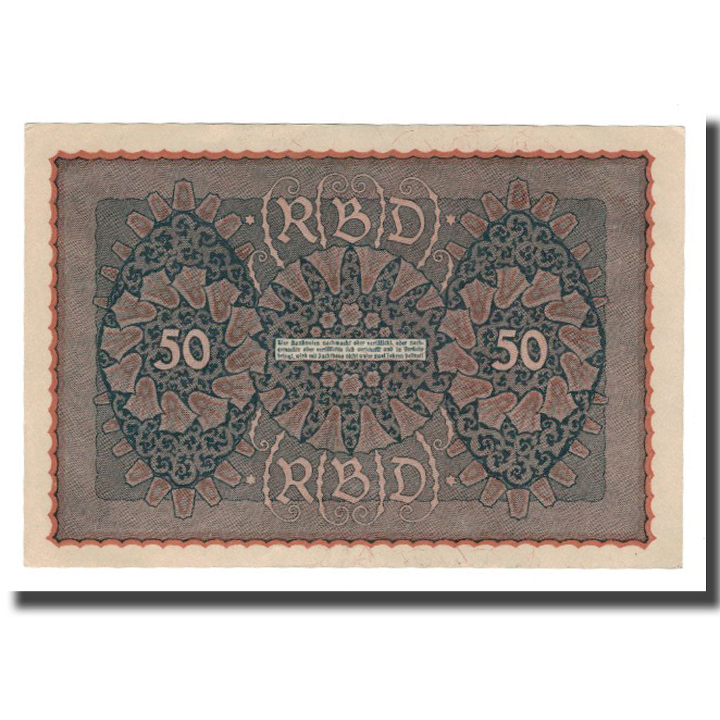 Banknote, Germany, 50 Mark, 1915-1919, 1919-06-24, KM:66, UNC(63)