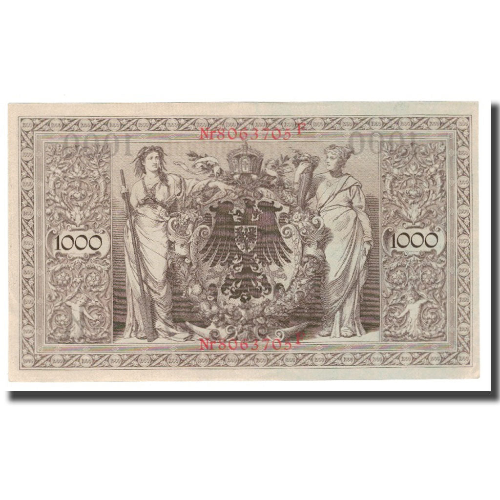 Banknote, Germany, 1000 Mark, 1910, 1910-04-21, KM:45b, UNC(65-70)