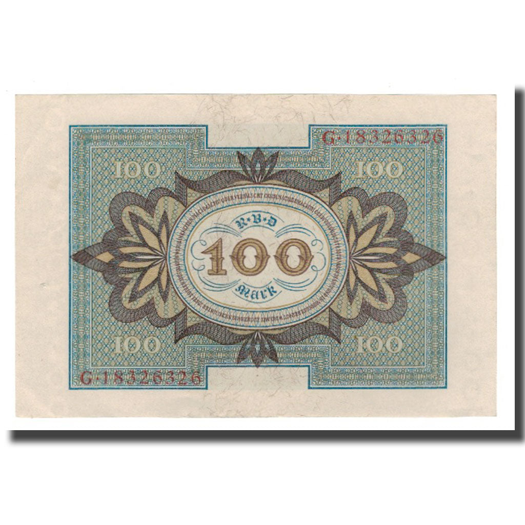 Geldschein, Deutschland, 100 Mark, 1920, 1920-11-01, KM:69b, UNZ-