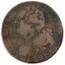 Coin, France, 2 sols françois, 2 Sols, 1791, Paris, F(12-15), Bronze, KM:603.1