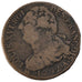FRANCE, 2 sols françois, 2 Sols, 1792, Paris, KM #603.1, VG(8-10), Bronze, G...