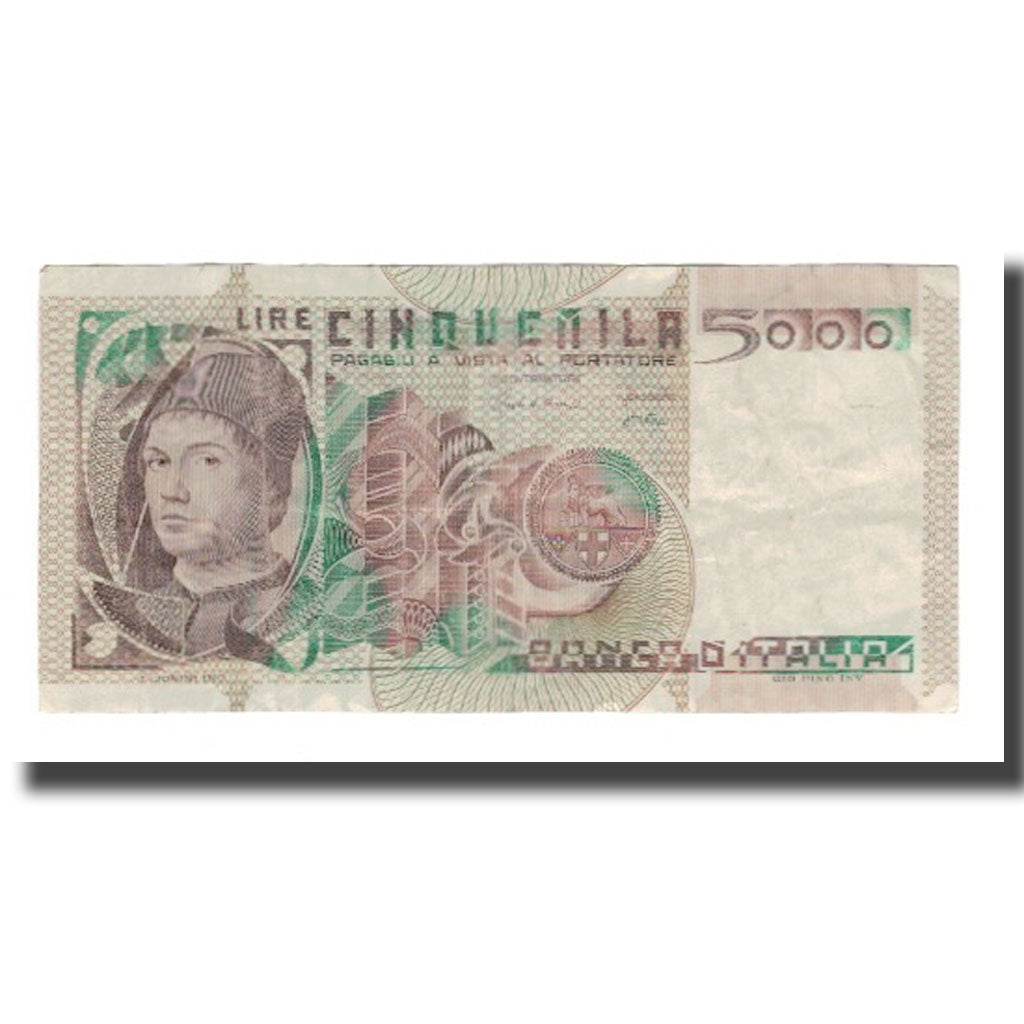 Banknote, Italy, 5000 Lire, 1979, KM:105a, EF(40-45)
