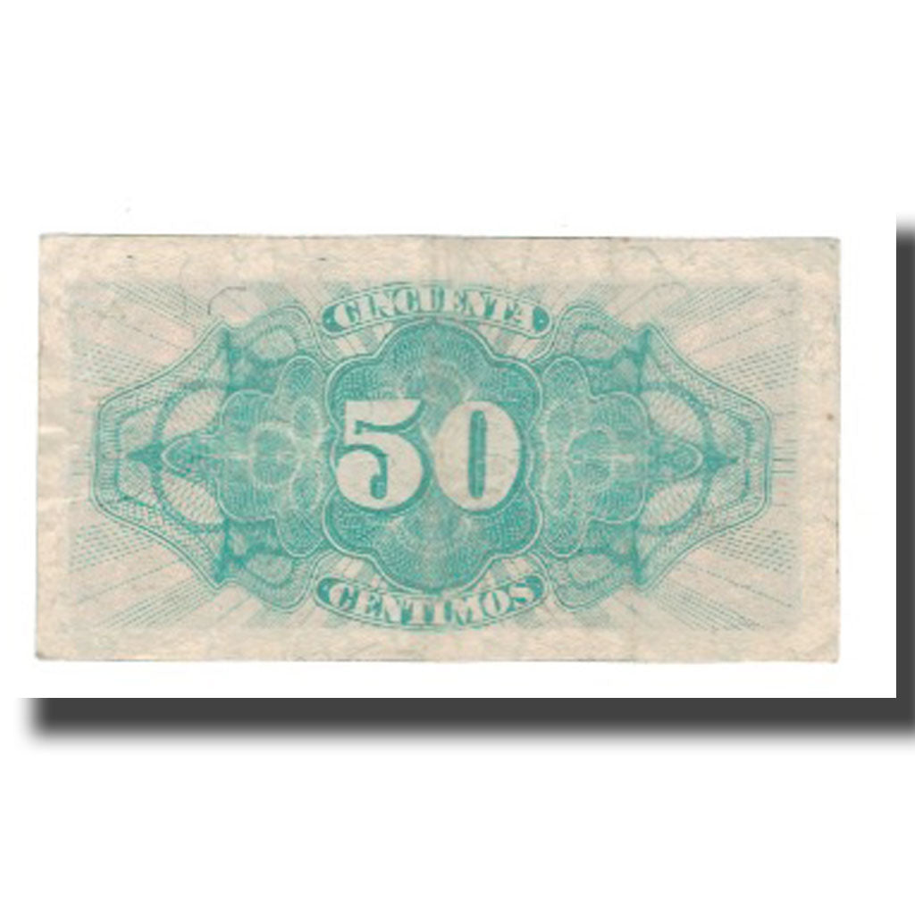 Banconote, Spagna, 50 Centimos, 1937, KM:93, BB+