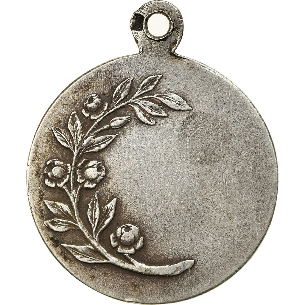 France, Medal, Dieu portant Jésus, Religions & beliefs, AU(50-53), Silver