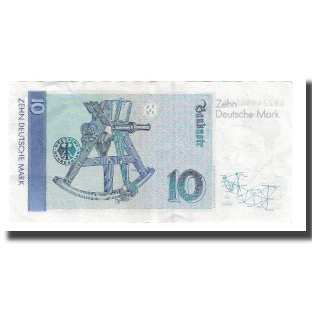 Banknote, GERMANY - FEDERAL REPUBLIC, 10 Deutsche Mark, 1993, 1993-10-01
