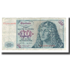 Banknote, GERMANY - FEDERAL REPUBLIC, 10 Deutsche Mark, 1960, 1960-01-02