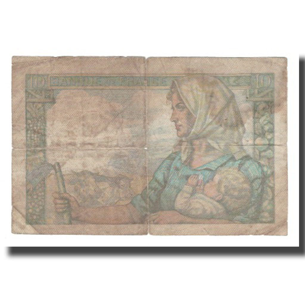 Francia, 10 Francs, 1942, 1942-06-11, RC, Fayette:08.03, KM:99c
