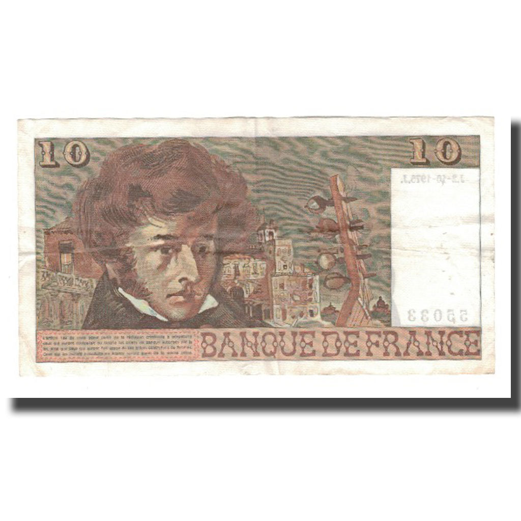 Frankrijk, 10 Francs, 1975, 1975-10-02, TTB, Fayette:63.13, KM:150b