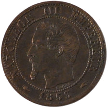 Moneta, Francia, Napoleon III, Napoléon III, Centime, 1853, Paris, SPL-