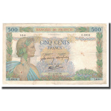 Frankrijk, 500 Francs, 1942, 1942-10-01, TB, Fayette:32.41, KM:95b