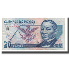 Banknote, Mexico, 20 Pesos, 2001, 2001-05-17, KM:116a, AU(50-53)
