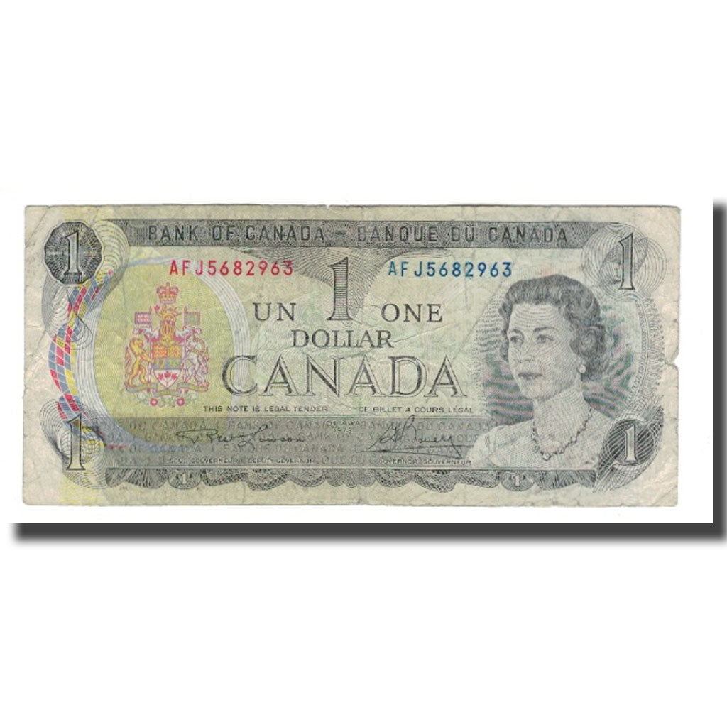 Banknot, Canada, 1 Dollar, 1973, KM:85a, F(12-15)