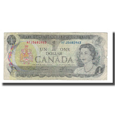 Geldschein, Kanada, 1 Dollar, 1973, KM:85a, SGE+