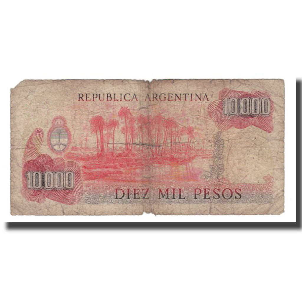 Billet, Argentine, 10,000 Pesos, Undated (1976-83), KM:306b, B