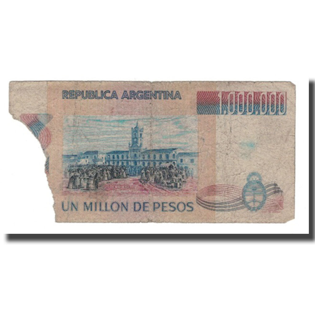 Banknote, Argentina, 1,000,000 Pesos, Undated (1981-1983), KM:310, VG(8-10)