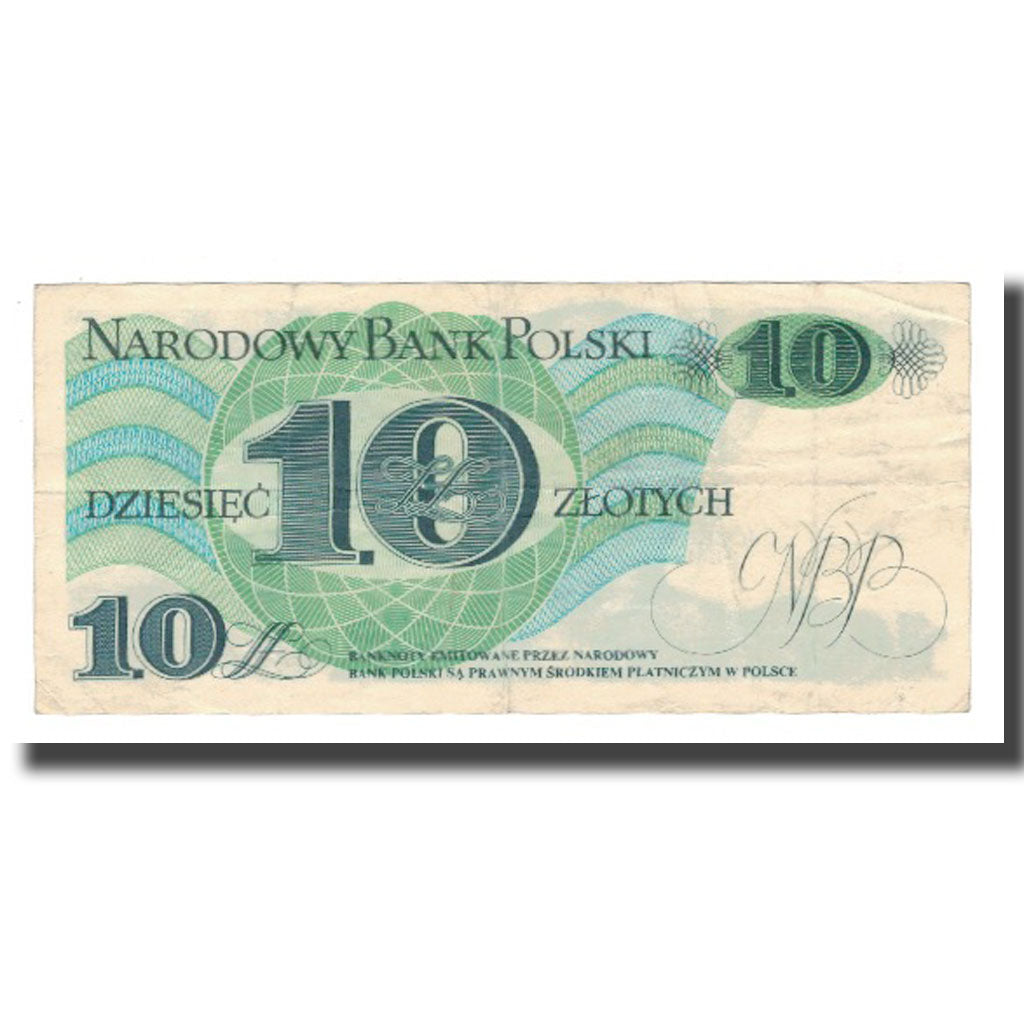Banknote, Poland, 10 Zlotych, 1982, 1982-06-01, KM:148a, EF(40-45)