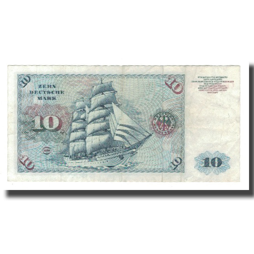 Banknote, GERMANY - FEDERAL REPUBLIC, 10 Deutsche Mark, 1977, 1977-06-01