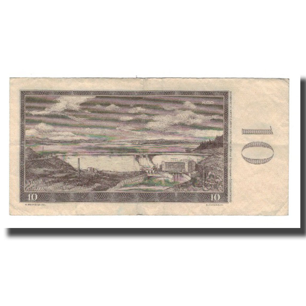 Banknote, Czechoslovakia, 10 Korun, 1960, KM:88b, VF(20-25)