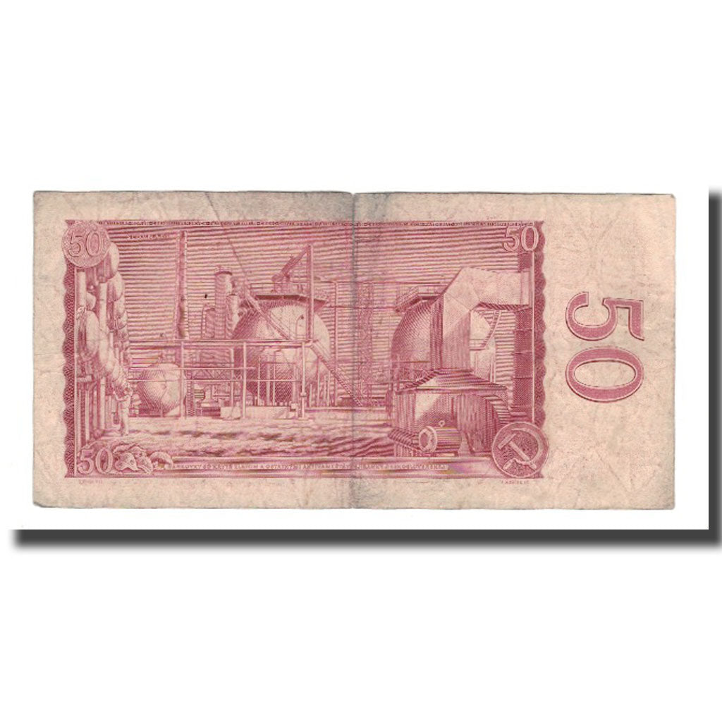 Banknote, Czechoslovakia, 50 Korun, 1964, 1961, KM:90b, F(12-15)