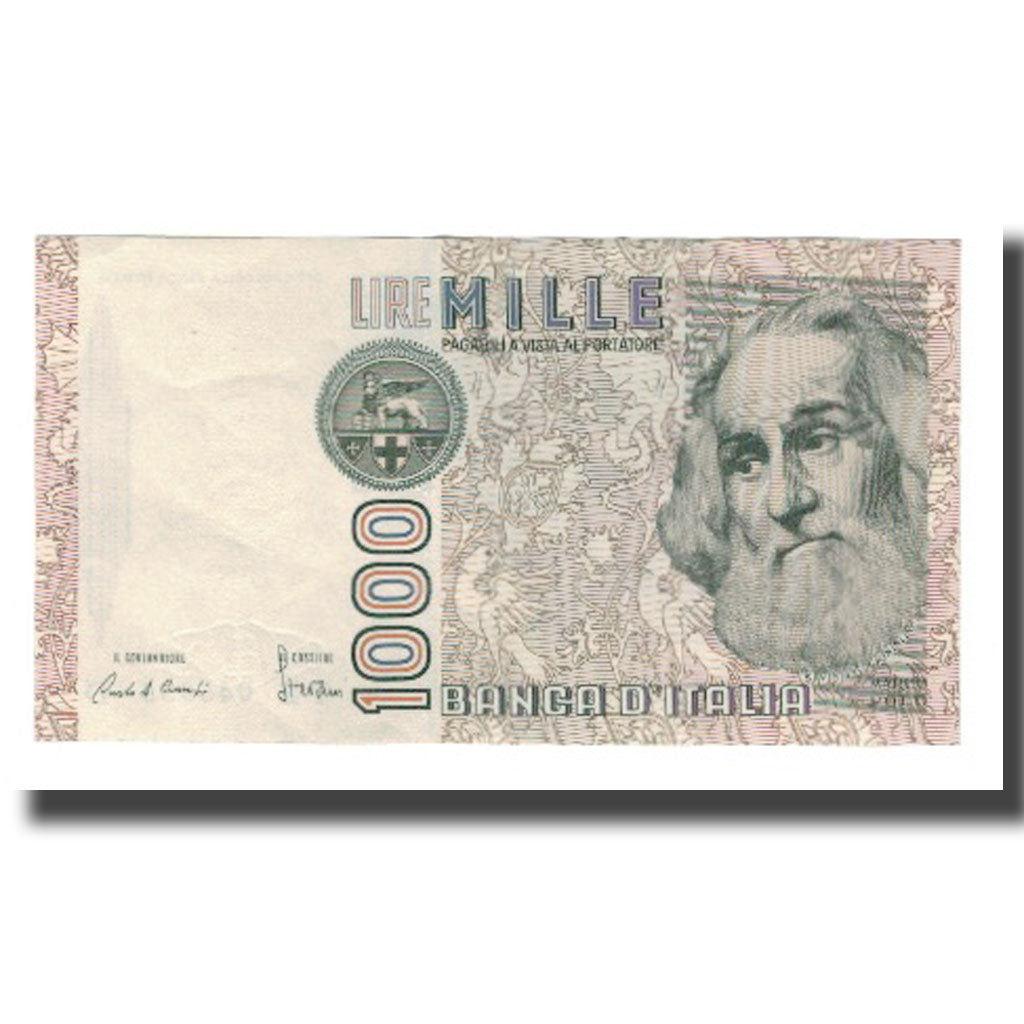Banconote, Italia, 1000 Lire, D.1982, KM:109a, BB+