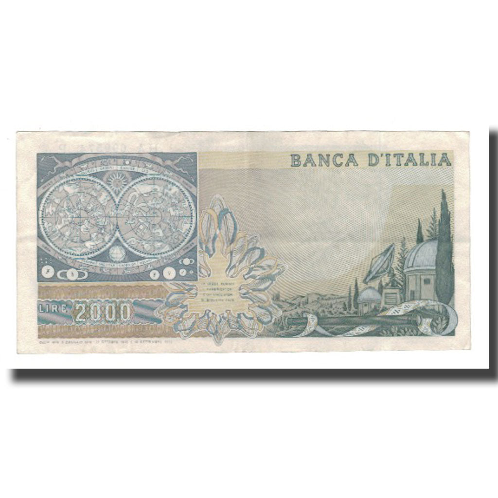 Banknote, Italy, 2000 Lire, 1976, 1976-10-22, KM:103b, VF(20-25)