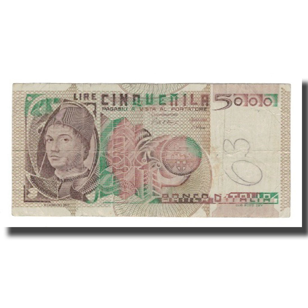 Banknote, Italy, 5000 Lire, 1979-1983, KM:105b, VG(8-10)