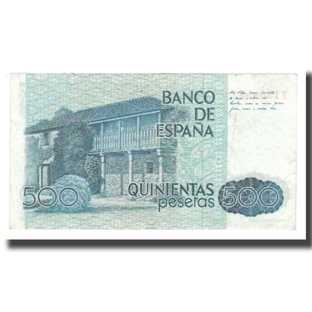 Banknote, Spain, 500 Pesetas, 1979, 1979-10-23, KM:157, VF(20-25)