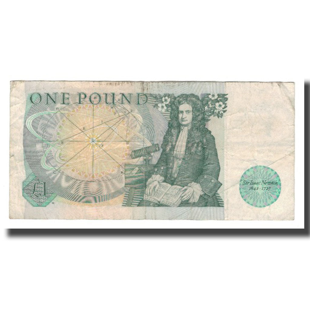 Banknote, Great Britain, 1 Pound, Undated (1971-82), KM:377b, VF(20-25)