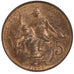 FRANCE, Dupuis, 5 Centimes, 1902, Paris, KM #842, MS(65-70), Bronze, 25.1,...
