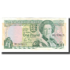 Geldschein, Jersey, 1 Pound, Undated (2000), KM:26a, SS+
