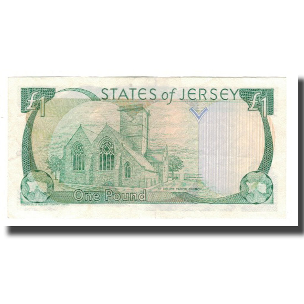 Geldschein, Jersey, 1 Pound, Undated (2000), KM:26a, SS+