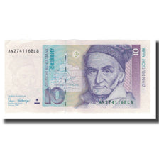 Banknote, GERMANY - FEDERAL REPUBLIC, 10 Deutsche Mark, 1989, 1989-01-02