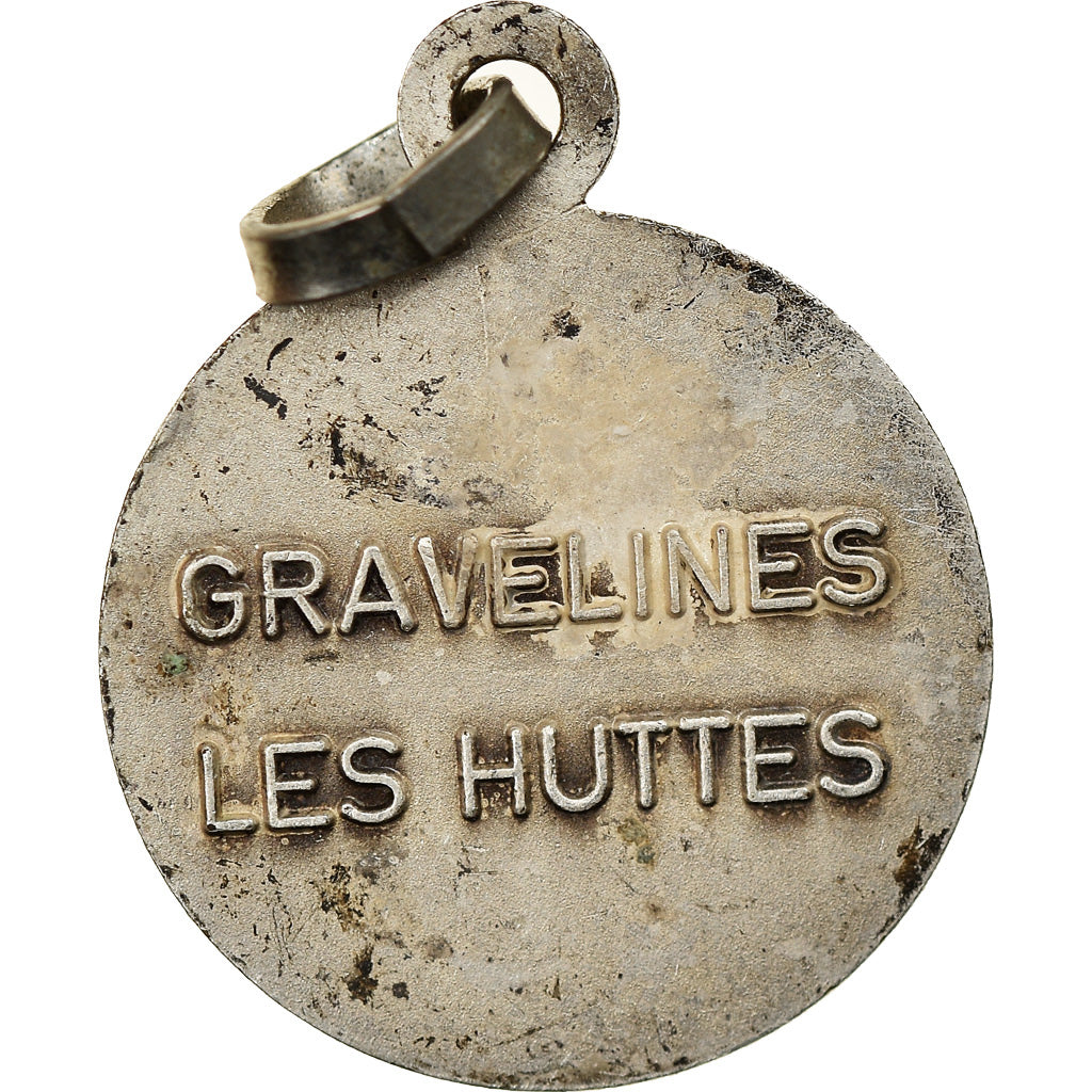Francia, medalla, Saint Thomas Becket, Gravelines, Les Huttes, Religions &