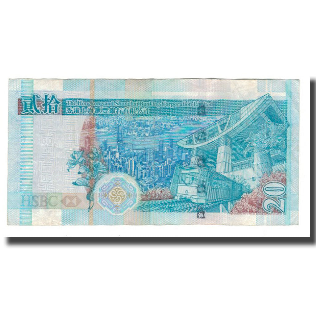 Banknote, Hong Kong, 20 Dollars, 2005, 2005-01-01, KM:207b, EF(40-45)