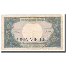 Geldschein, Rumänien, 1000 Lei, 1943, 1943-03-23, KM:52a, SGE+