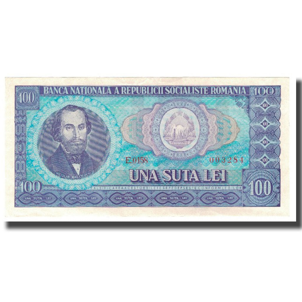 Geldschein, Rumänien, 100 Lei, 1966, KM:97a, SS+