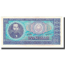 Geldschein, Rumänien, 100 Lei, 1966, KM:97a, SS+