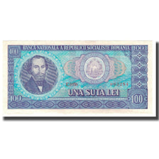 Banknote, Romania, 100 Lei, 1966, KM:97a, AU(50-53)