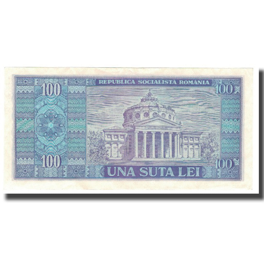 Geldschein, Rumänien, 100 Lei, 1966, KM:97a, SS+