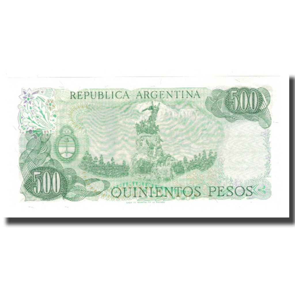 Banconote, Argentina, 500 Pesos, Undated (1974-75), KM:298a, FDS