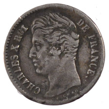 FRANCE, Charles X, 1/4 Franc, 1829, Limoges, KM #722.6, VF(30-35), Silver,...