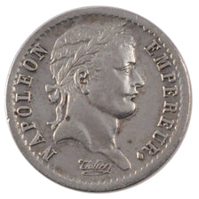 FRANCE, 1/2 Franc, 1808, Paris, AU(50-53), Silver, Gadoury #398, 2.51
