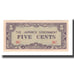 Banknote, MALAYA, 5 Cents, Undated (1942), KM:M2a, UNC(65-70)