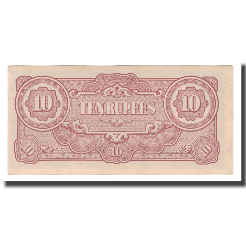 Billete, 10 Rupees, Undated (1942-44), Birmania, KM:16a, UNC