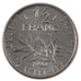 FRANCE, Semeuse, 1/2 Franc, 1990, Paris, KM #931.1, MS(63), Nickel, 19.5,...