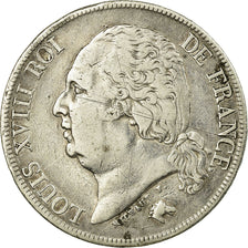 Monnaie, France, Louis XVIII, Louis XVIII, 2 Francs, 1824, Rouen, TTB, Argent