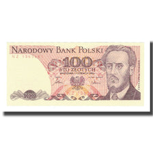 Banknote, Poland, 100 Zlotych, 1986, 1986-06-01, KM:143e, UNC(65-70)