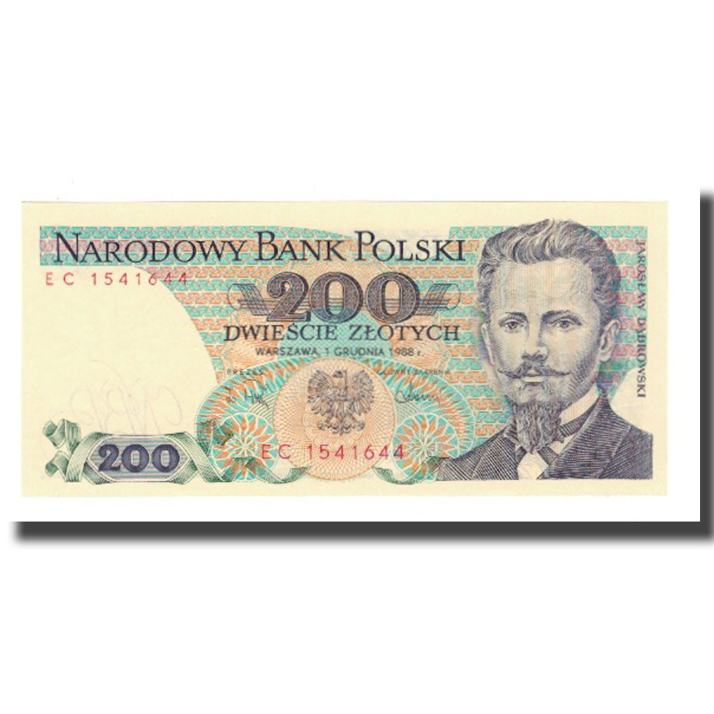 Banconote, Polonia, 200 Zlotych, 1988, 1988-12-01, KM:144c, FDS